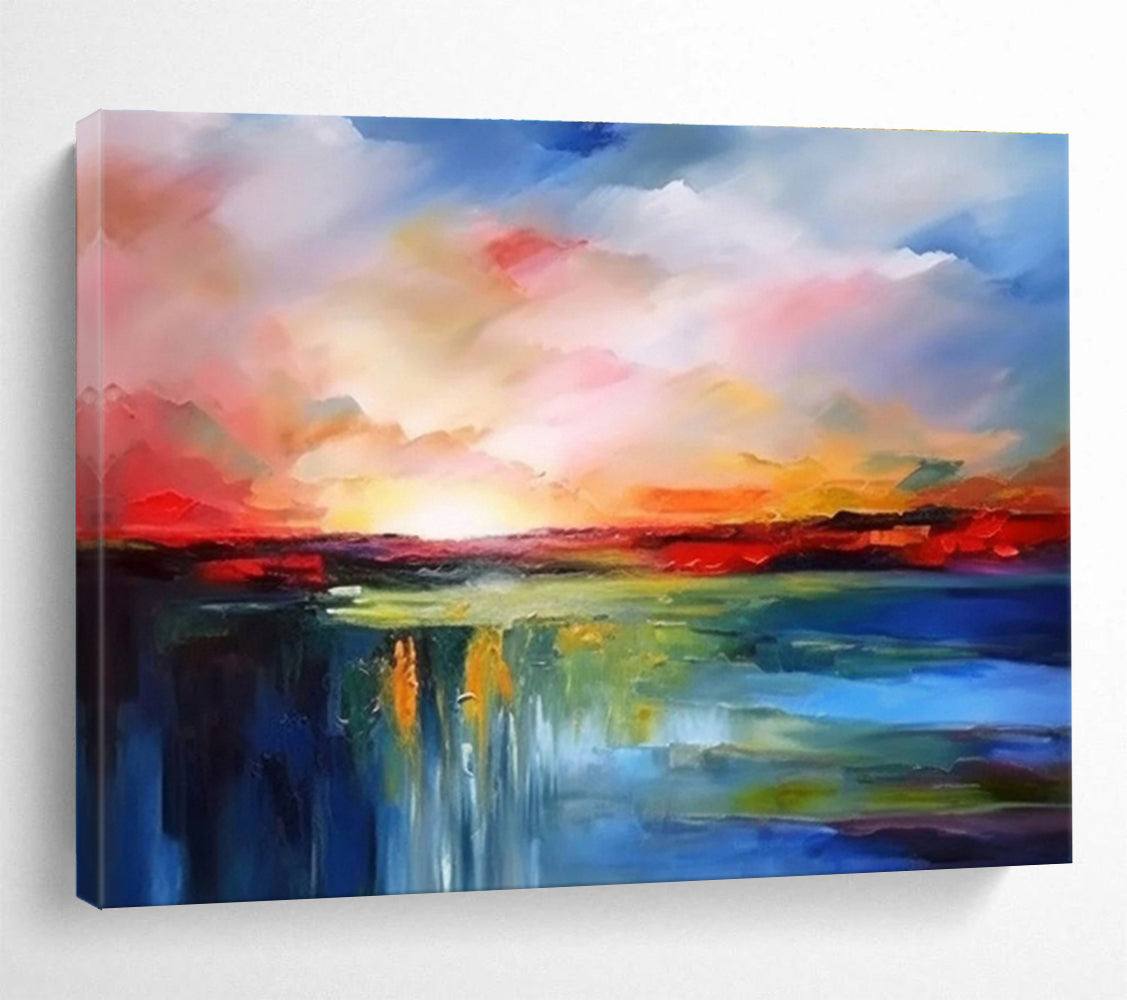 white landscape wall art